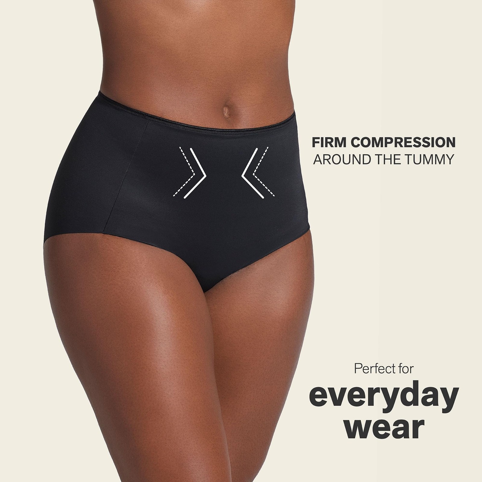 Leonisa Women’s Seamless High Waisted Hipster for Women No Show Underwear New