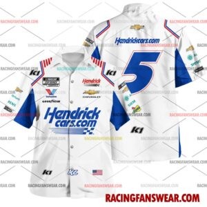 Kyle Larson Nascar Racing 2026 Uniform Apparel Hawaiian Polo Shirts