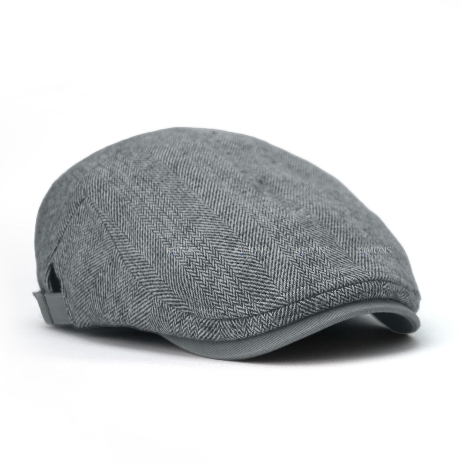 Premium Cotton Herringbone Ivy Hat Men’s Flat Cap Vintage Gatsby Newsboy Golf