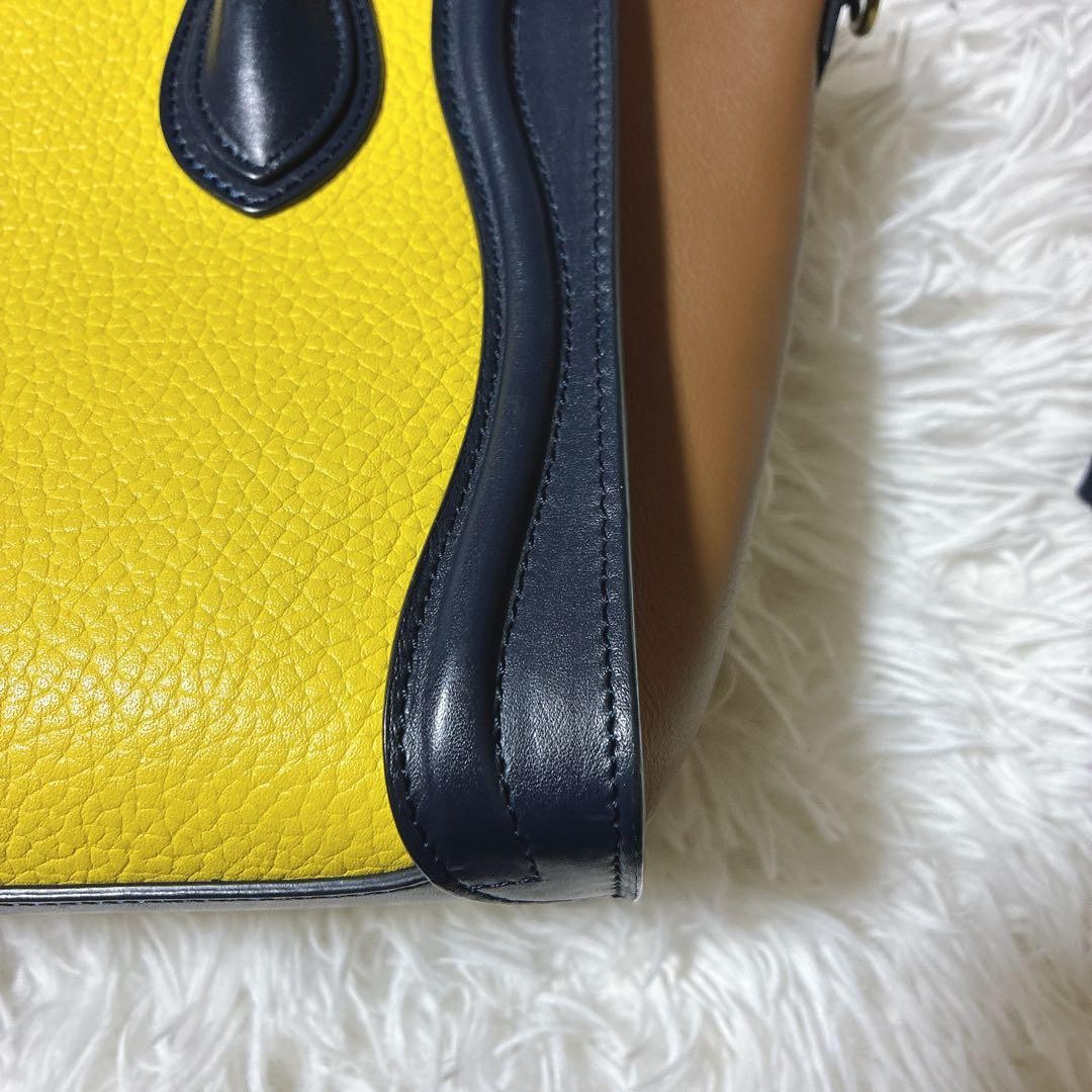 Celine Luggage Nano Shopper Smooth Leather Mini 2way