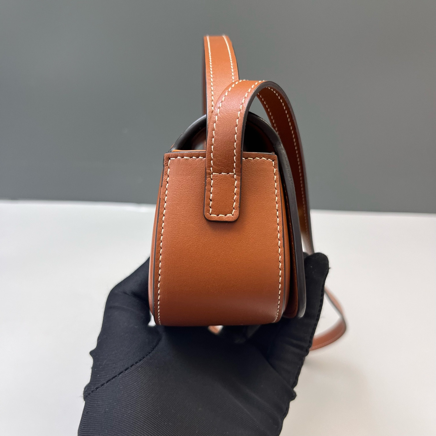 Authentic Celine 16 Bag Smooth Calfskin Shoulder Bag Brown Gold-Tone eBay AG