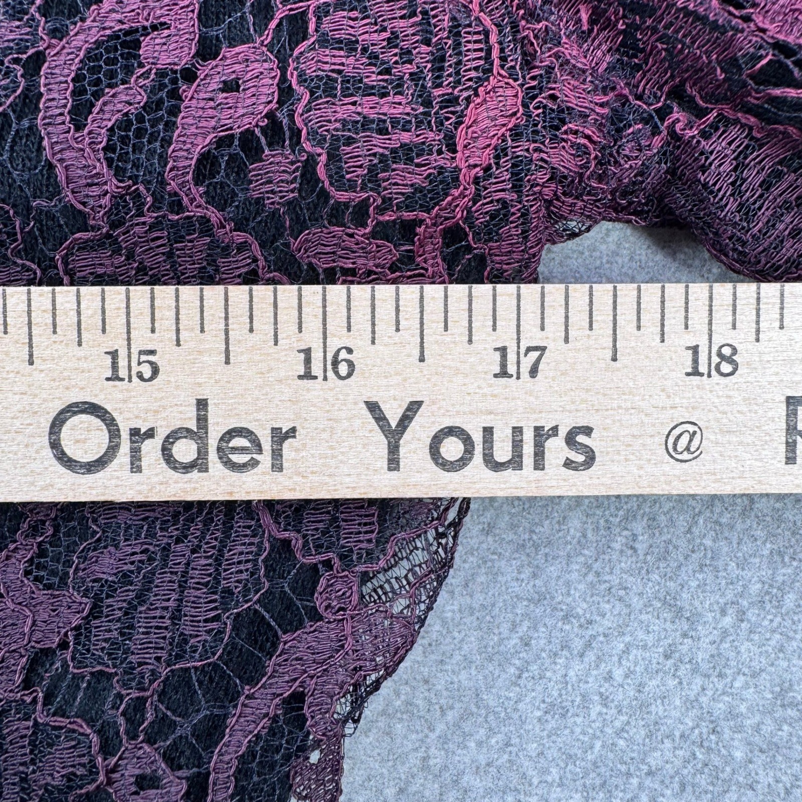 Vintage 50s Lace Overlay Rhinestone Cardigan Sweater Black Purple Orlon Fits XS