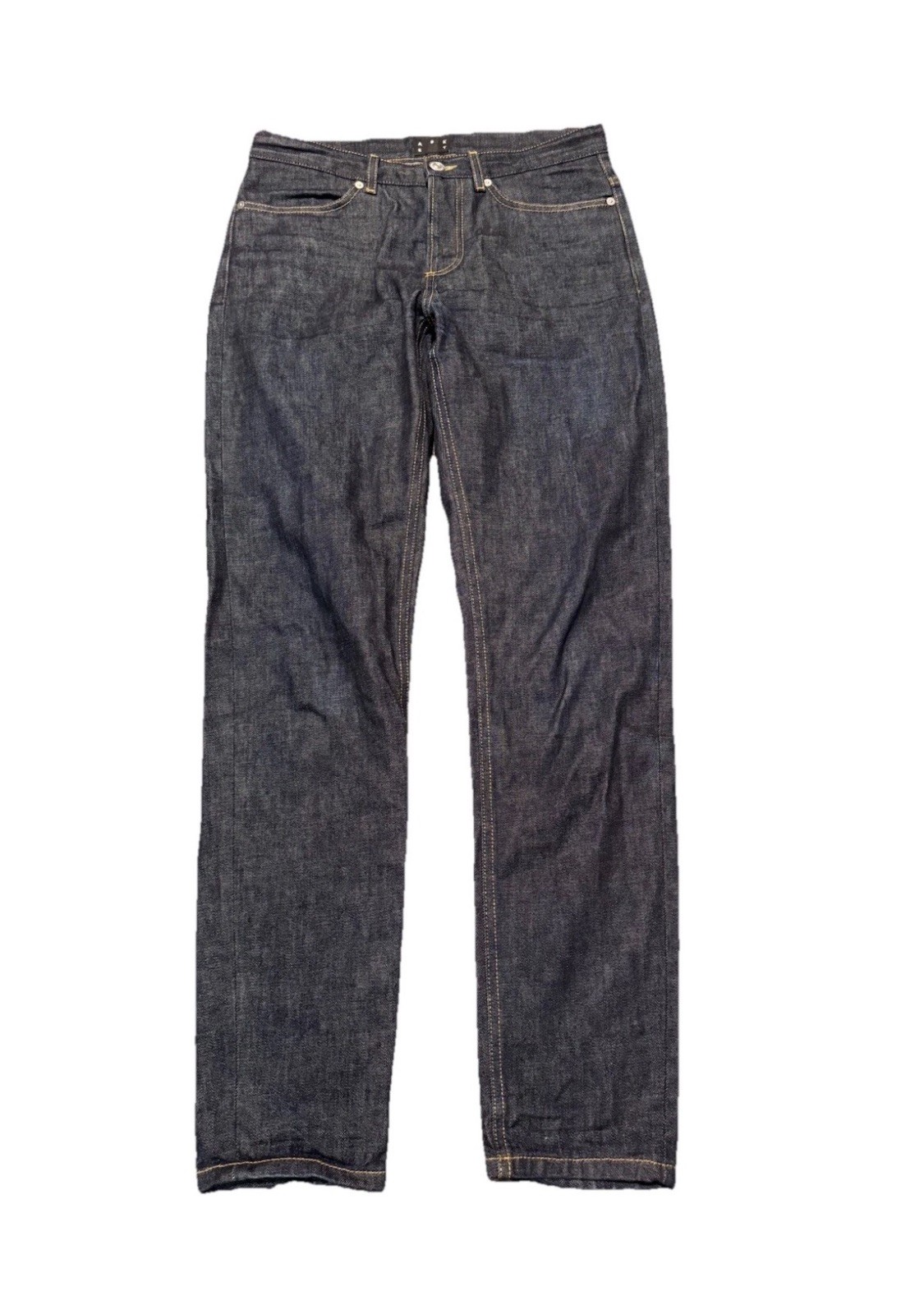 ASKET The Raw Denim Jean 29×32 Regular Fit Made in Italy Stockholm Indigo Raw