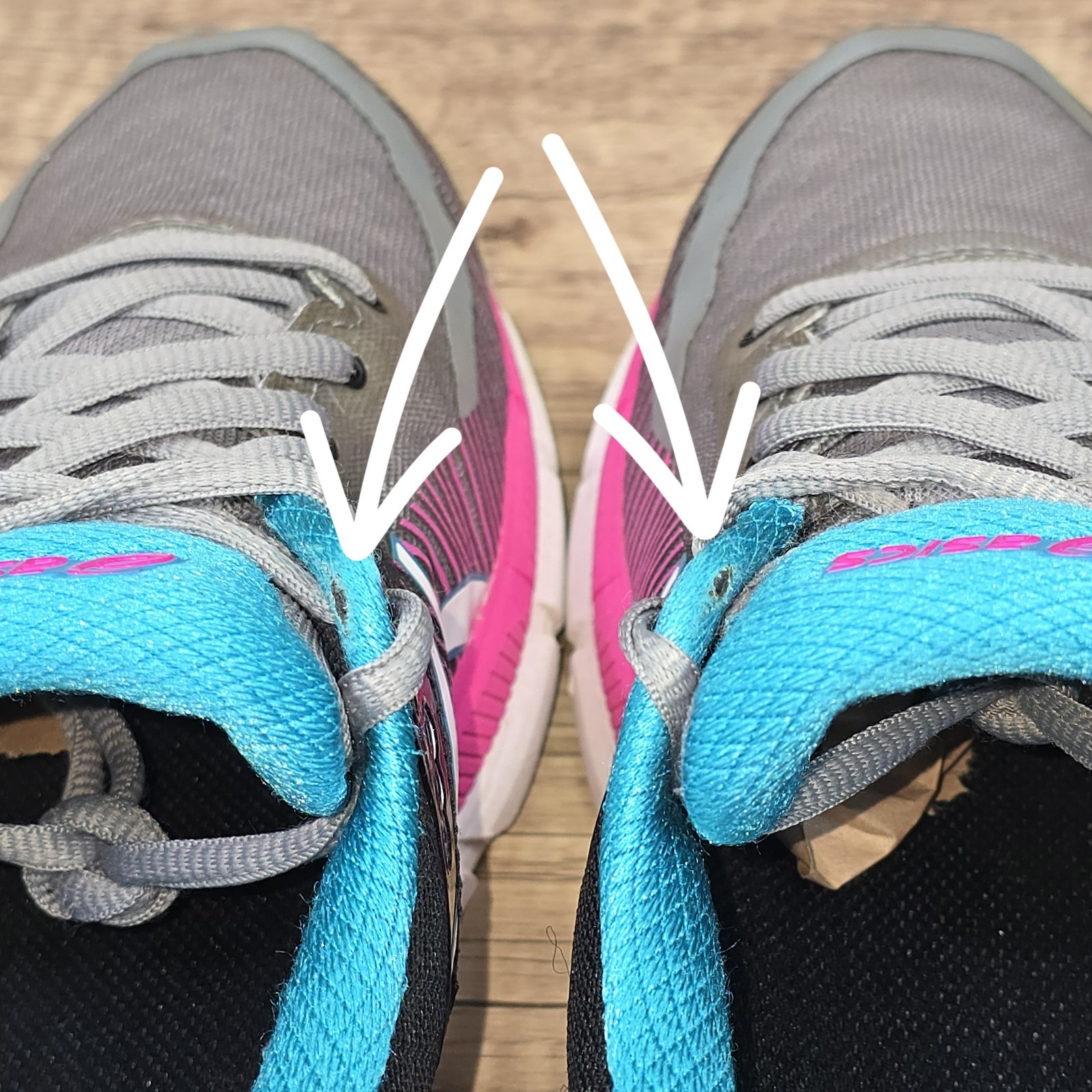ASICS Gel-Kinsei 6 Women’s Size 7.5 Black Gray Pink Blue Running Shoes (T694N)