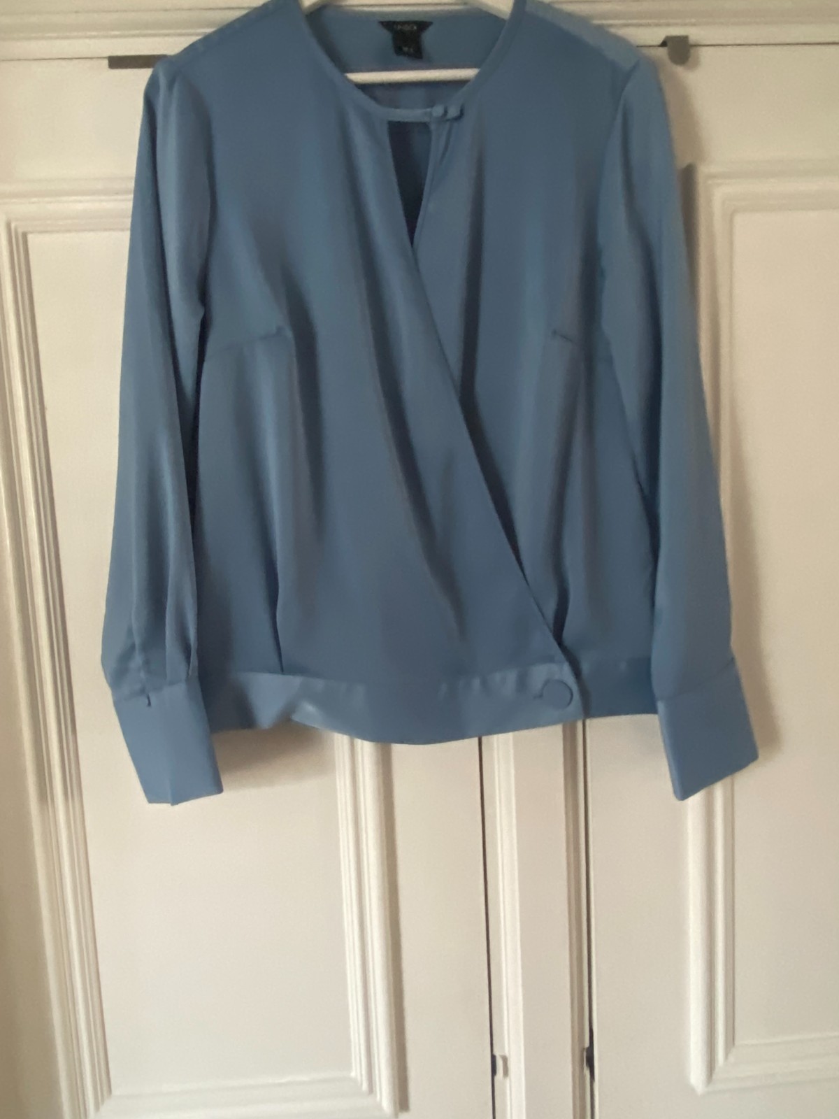 Lindex blouse, Tiffany blue, size M, new and unworn