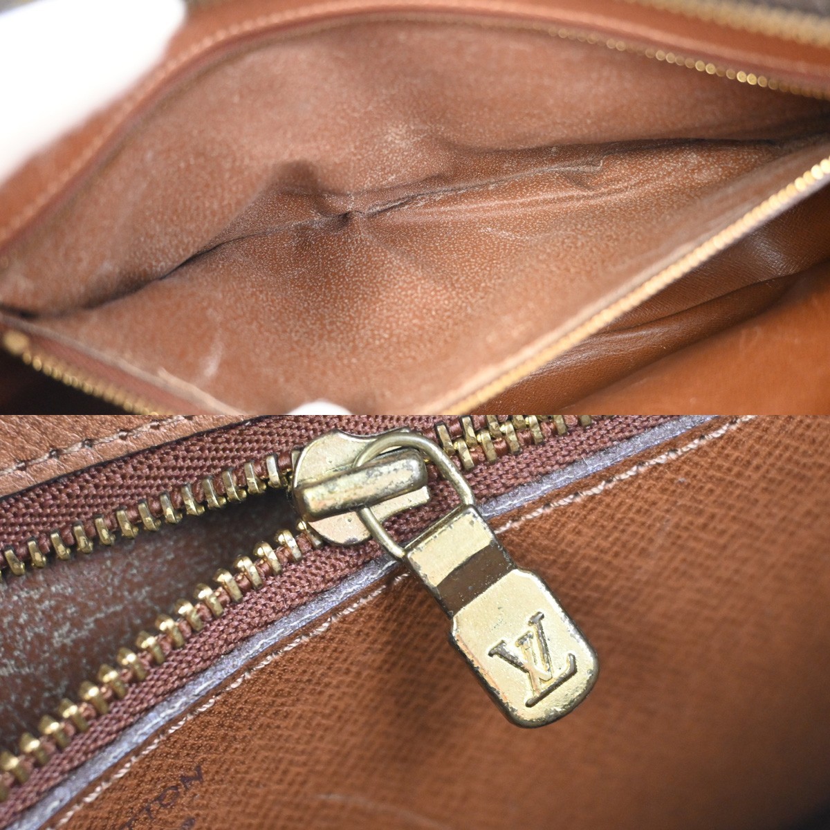 LOUIS VUITTON Trocadero 27 Shoulder Bag Monogram Leather Brown M51274 05YH982