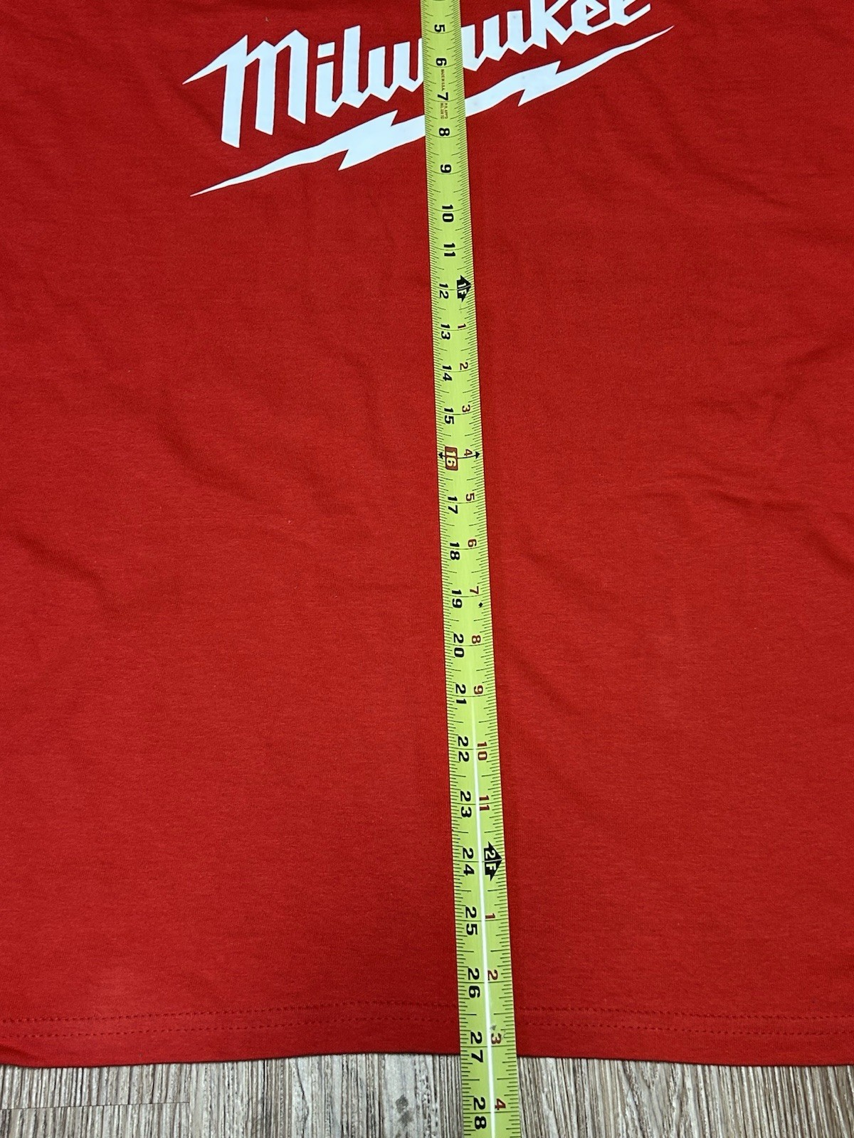 Milwaukee Tools Nothing But Heavy Duty Red T-Shirt Short Sleeve M12 18 NEW XL