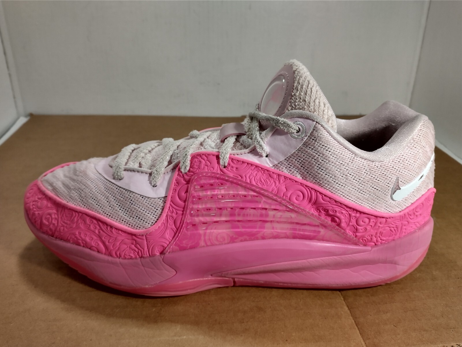 NIKE KD 16 ‘Aunt Pearl’ Pink Sneakers Men’s Size 9 FN4929-600