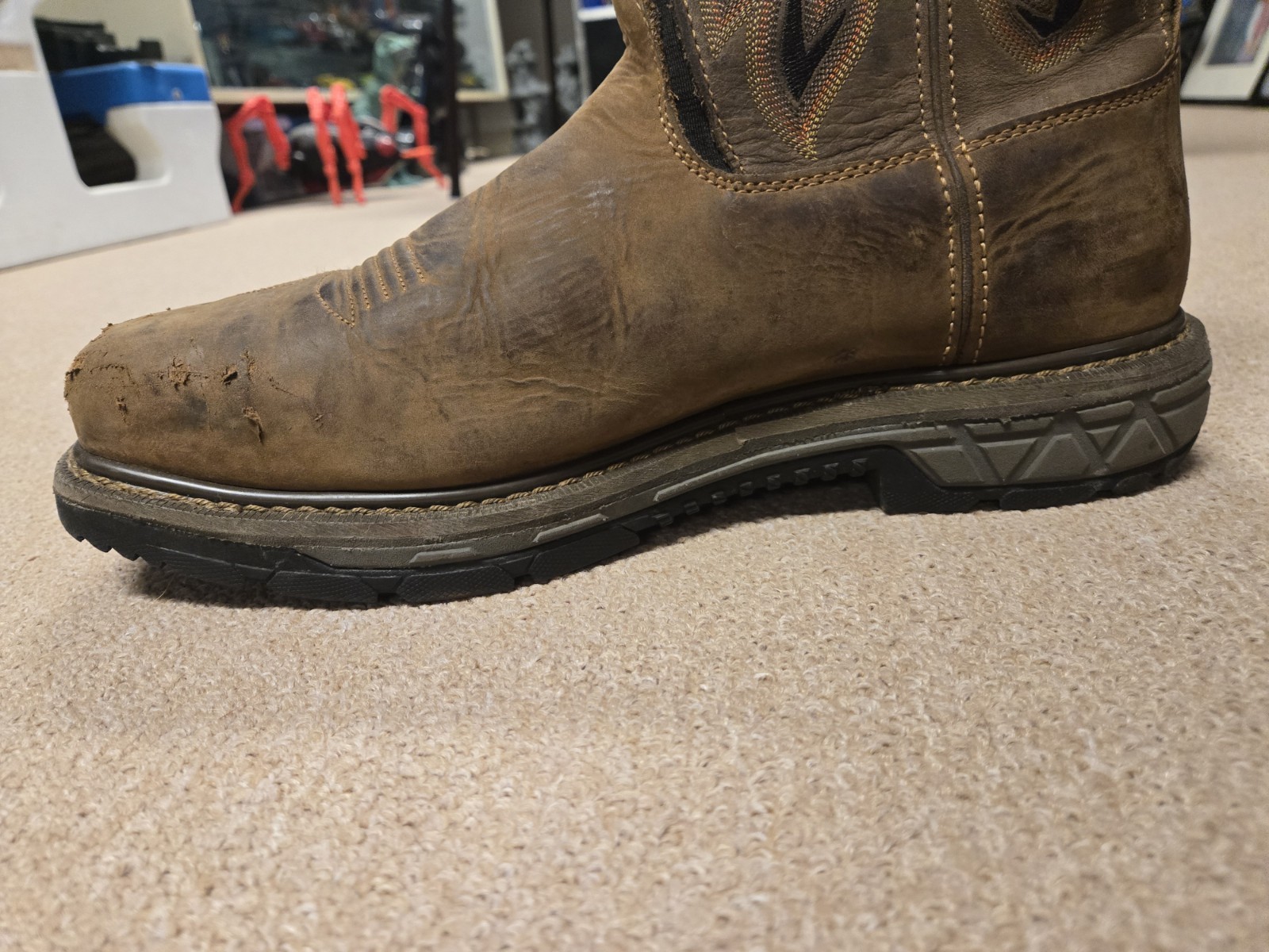 Mens Red Wing 2204 Rio Flex 11.5 Waterproof Safety Toe Pull-On Boot GOOD COND!