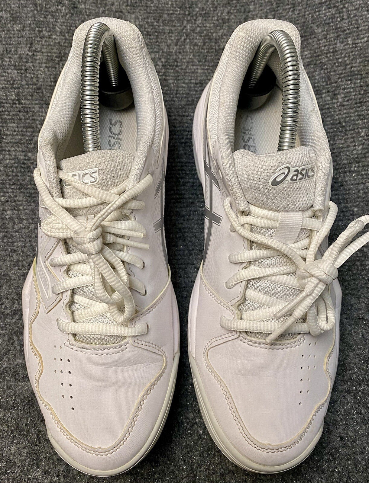 ASICS Gel Dedicate 7 White Pure Silver 1042A167 WOMEN’s Size 8.5 US , Euro 39.5