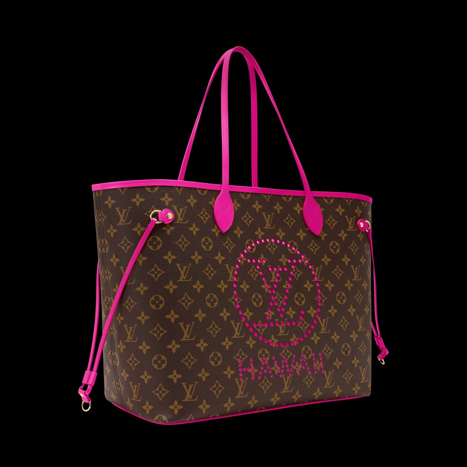 Louis Vuitton Hawaii Neverfull GM Monogram Hot Pink Shoulder Bag Tote LTD Resort