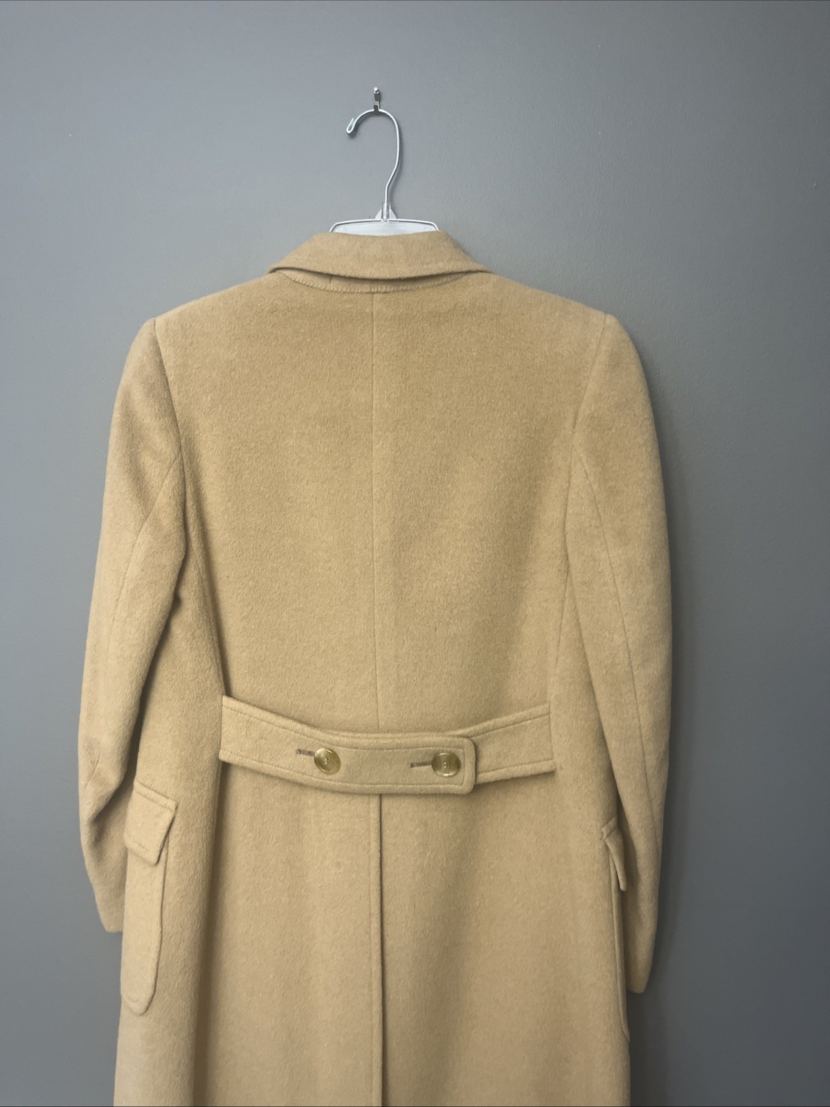 VINTAGE BROOKS BROTHERS MEN’S CAMELS HAIR DOUBLE BREASTED COAT