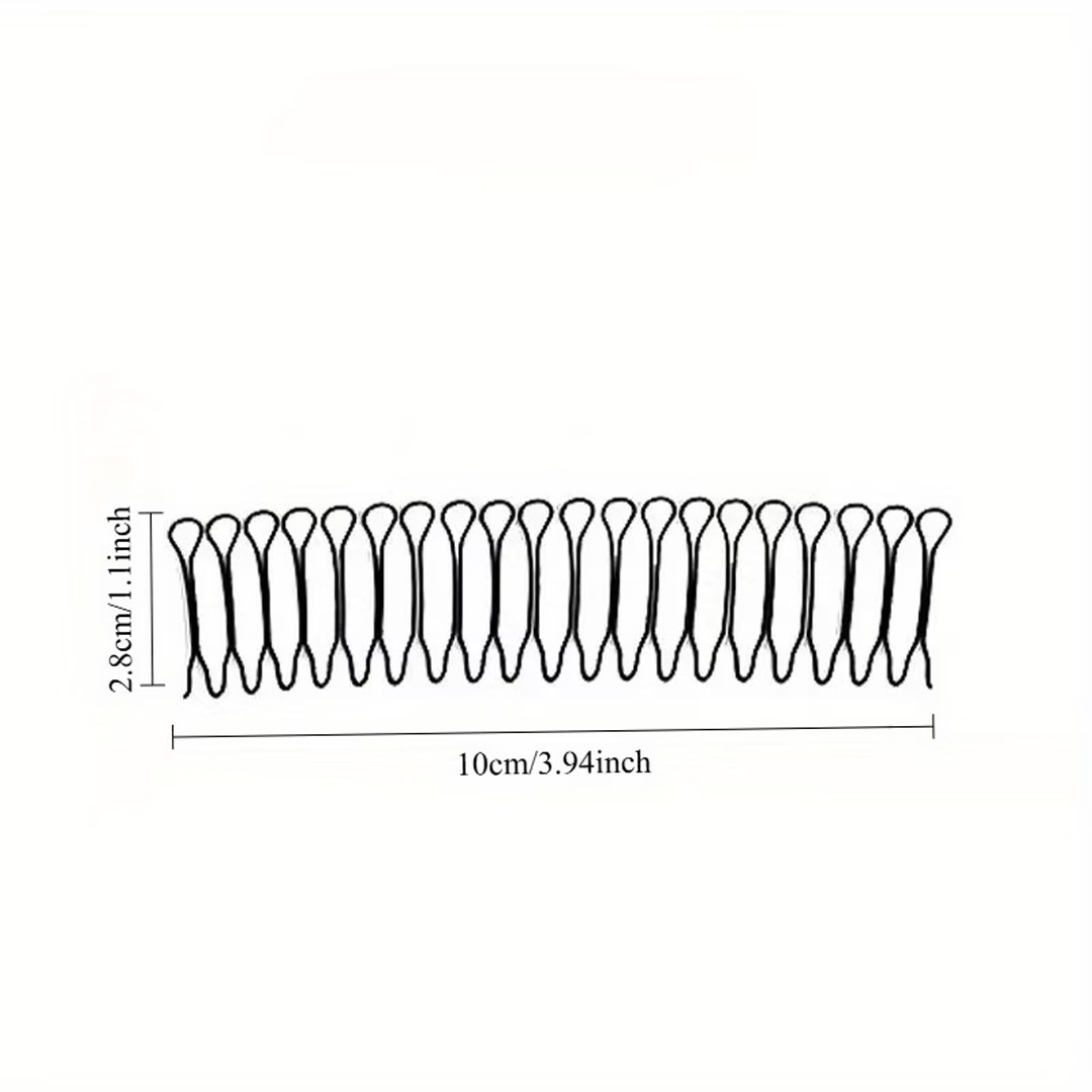 U Shape Hair Finishing Fixer Comb Pin Mini Bangs Holder Styling Tool for Women