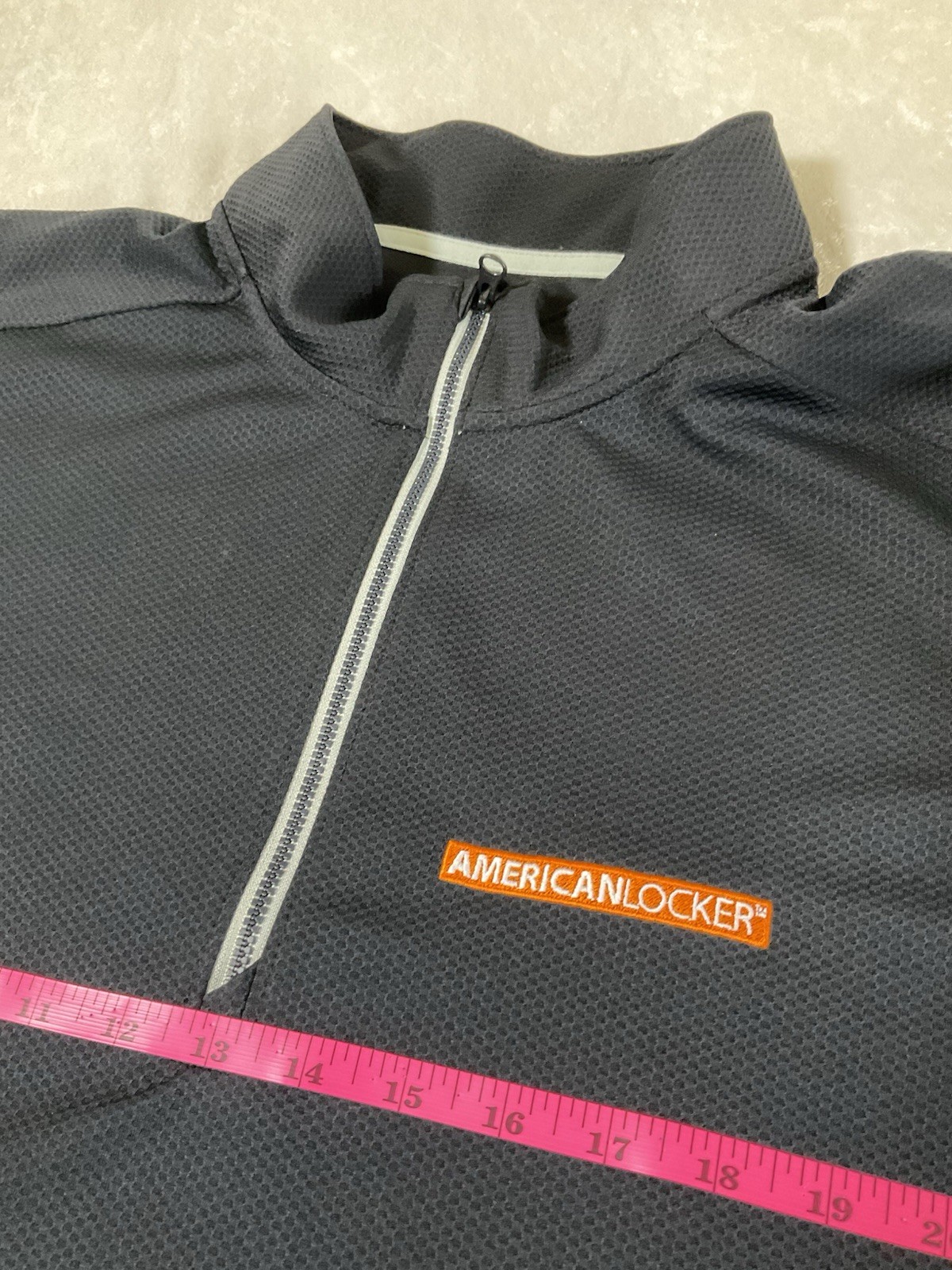 Sport-Tek Pullover Men 2XL American locker 4 Zip Performance Shirt