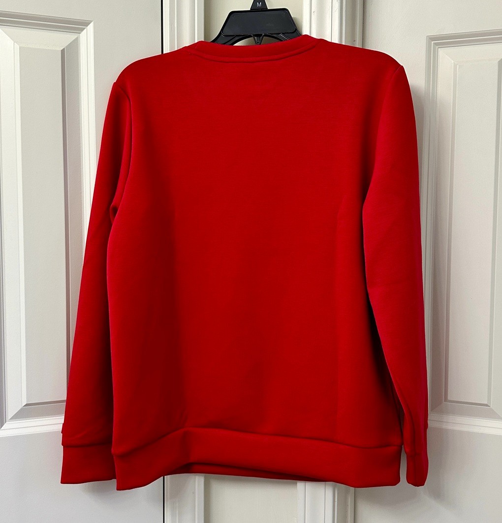 Hunter Women’s Embossed Pullover, Red