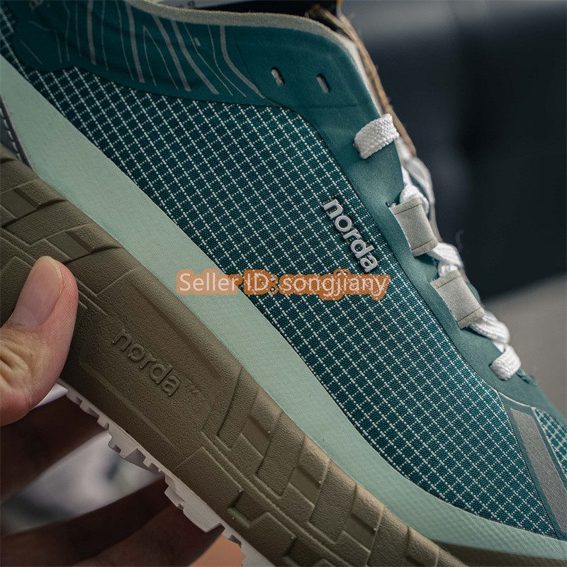 NORDA 001A Dyneema Mountain Outdoor 001MHORIZON Green Unisex Sneakers