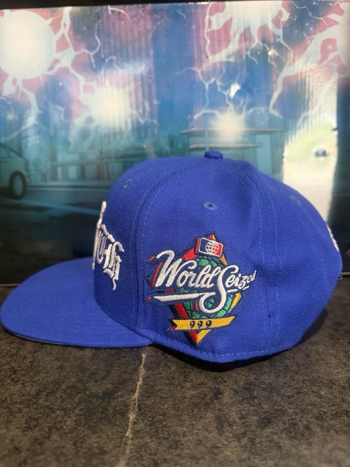 Los Angeles Dodgers New Snapback Hat Upside Down LA Seizethewxrld Brand