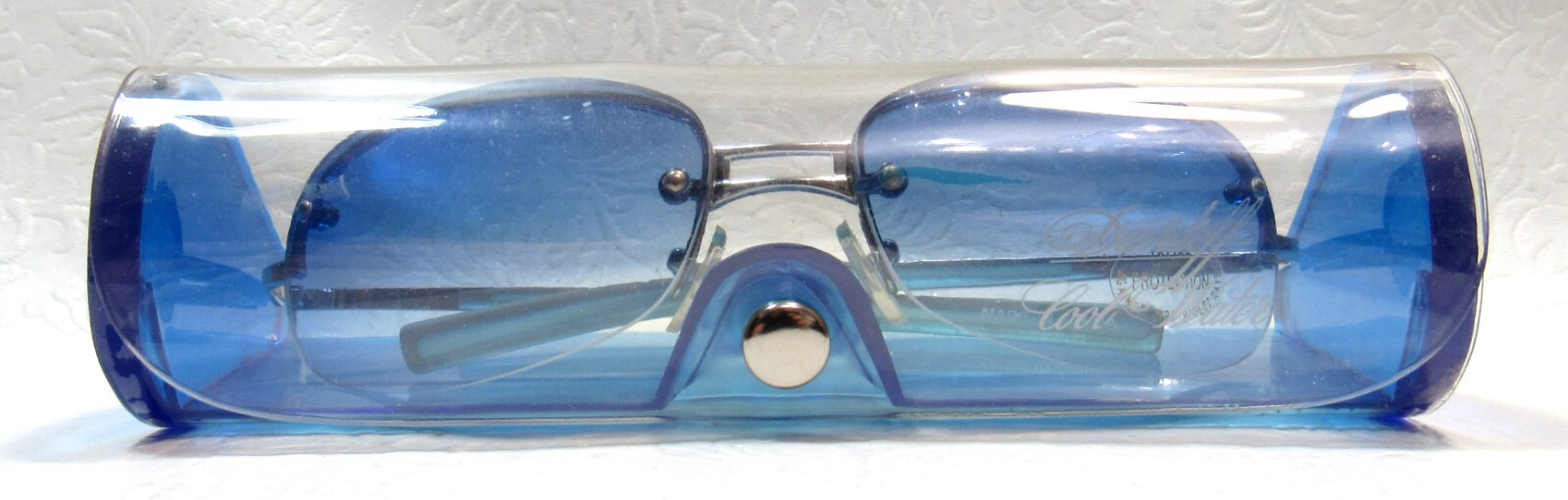 Davidoff Cool Water Sunglasses & Case Rimless UV Protection New