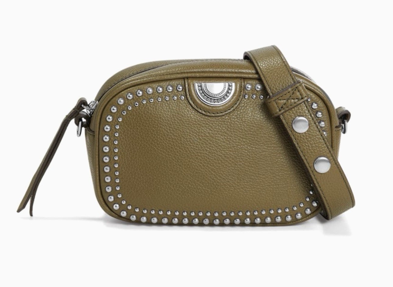 Brighton PERRY Camera Bag Pretty Tough Collection List $295 H1615V Olive