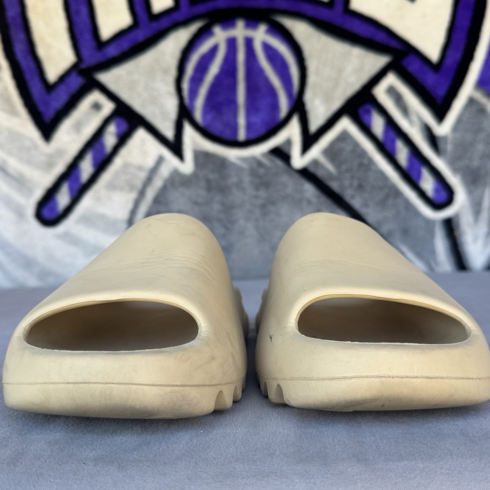 Size 10 – Adidas Yeezy Slide Bone Rubber Open Toe Sandals US Men’s FZ5897