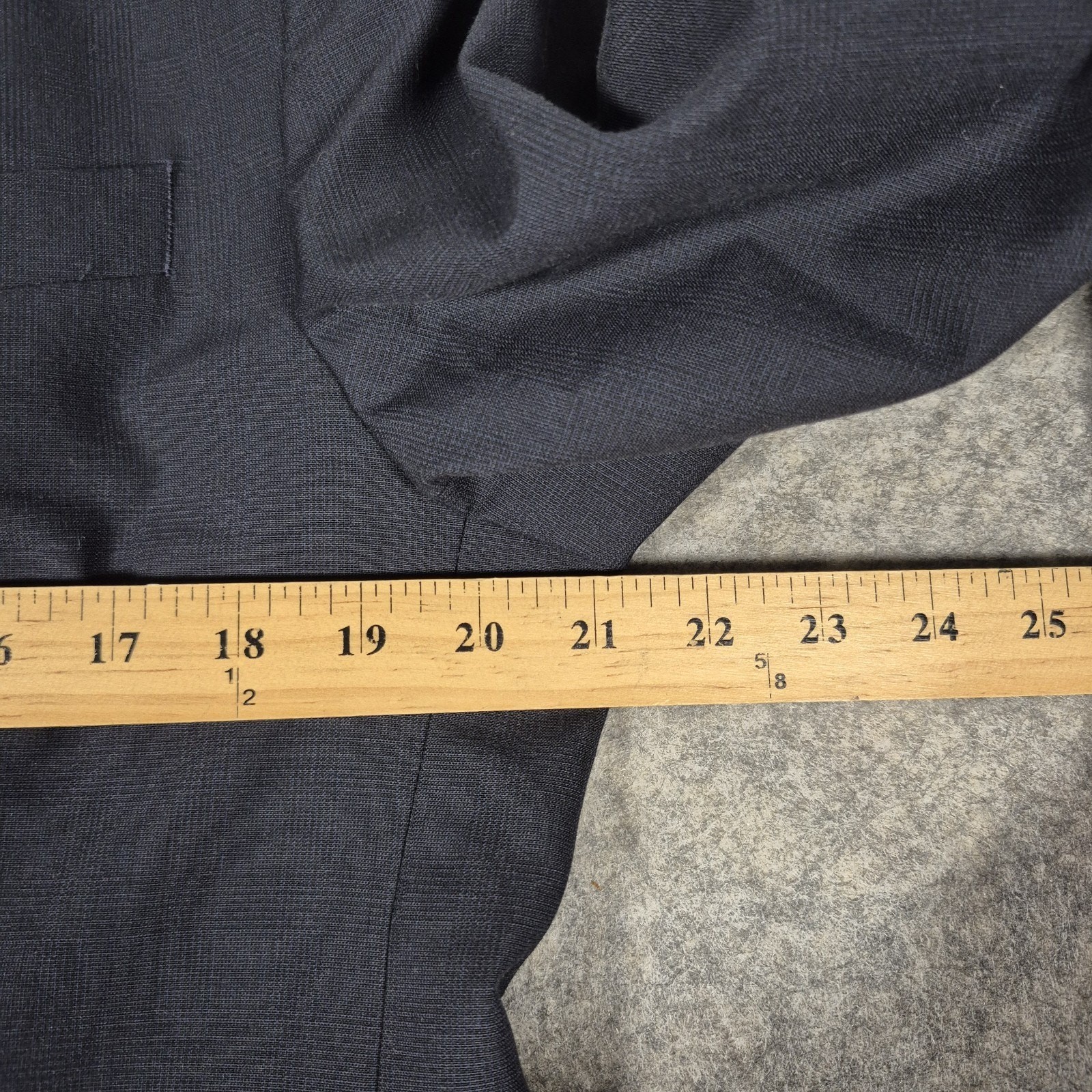 Banana Republic Blazer Mens 42R Gray Wool Blend Sports Coat Suit Jacket