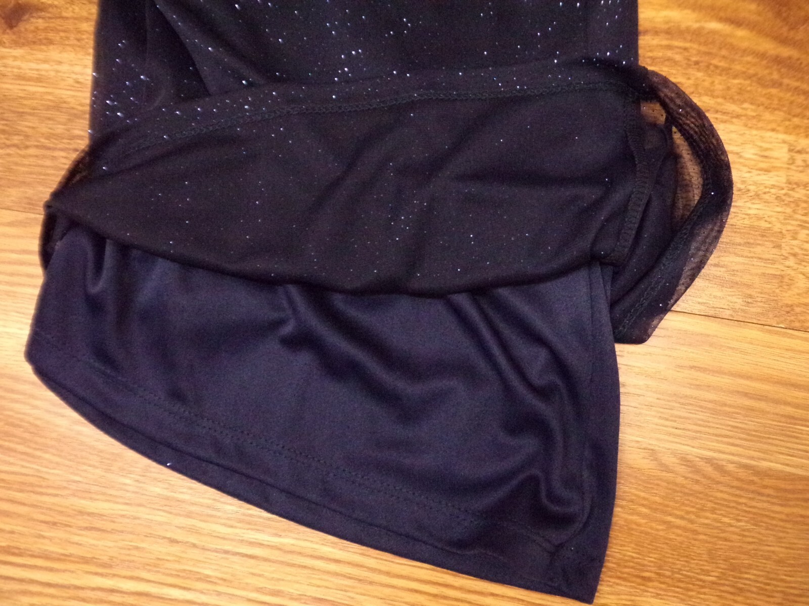 MSK Blue Dressy Flowy Lined High Waist Wide Pants Holiday Sparkly Women’s XL NWT