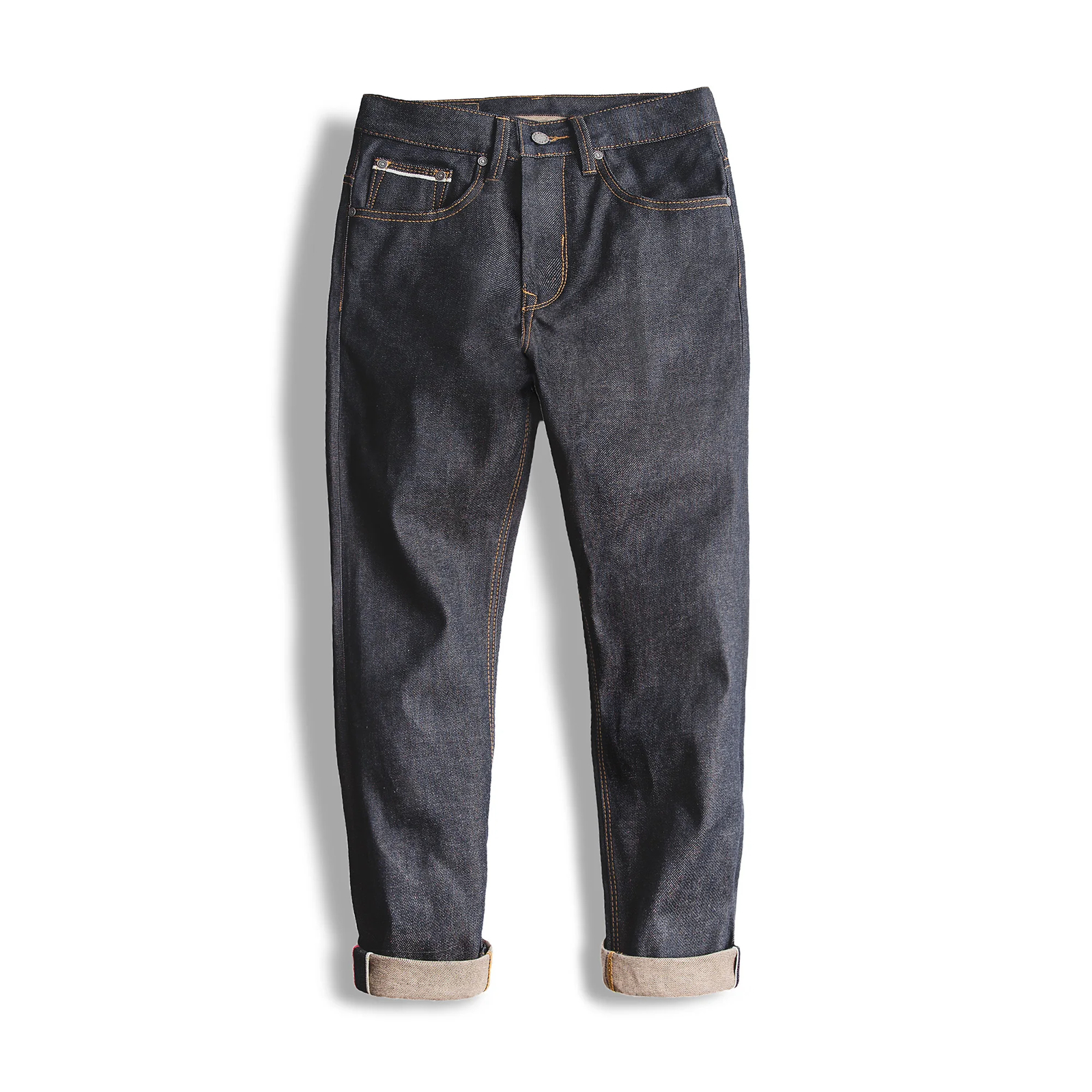 Maden 11.6oz Raw Denim Amekaji Pants Retro Denim Jeans for Men Selvedge Trousers