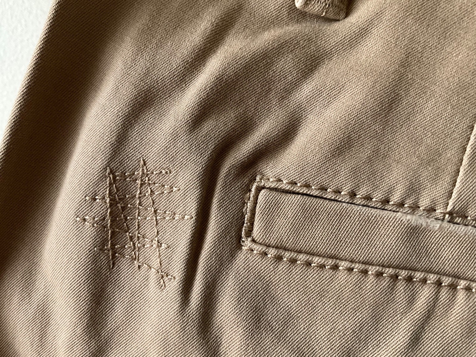 NWT Talbots DISTRESSED girlfriend chinos sz 14 relaxed leg below waist $89.50