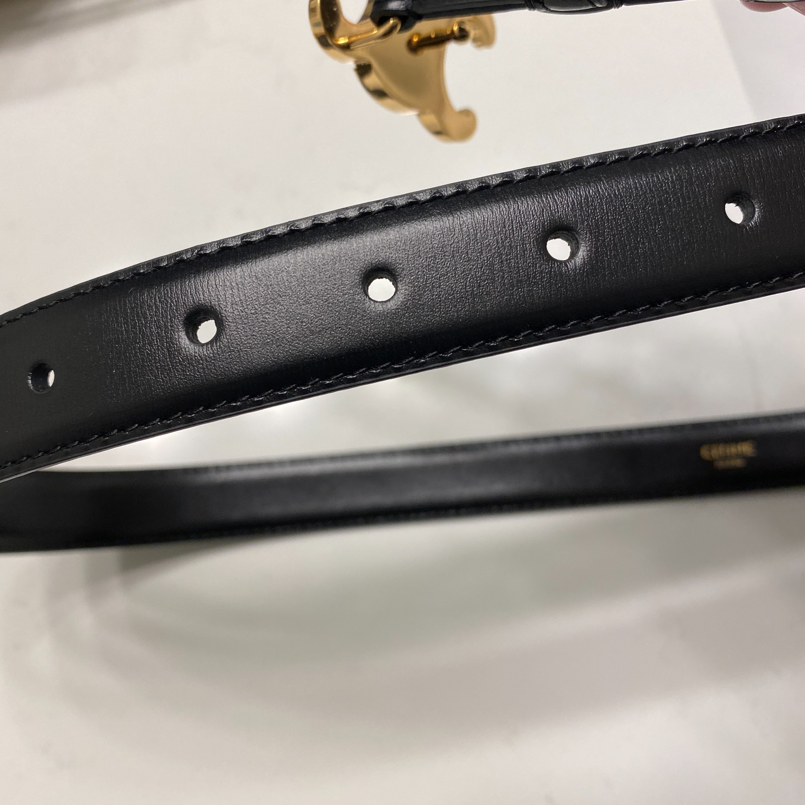 Celine Medium Triomphe Belt Size 85