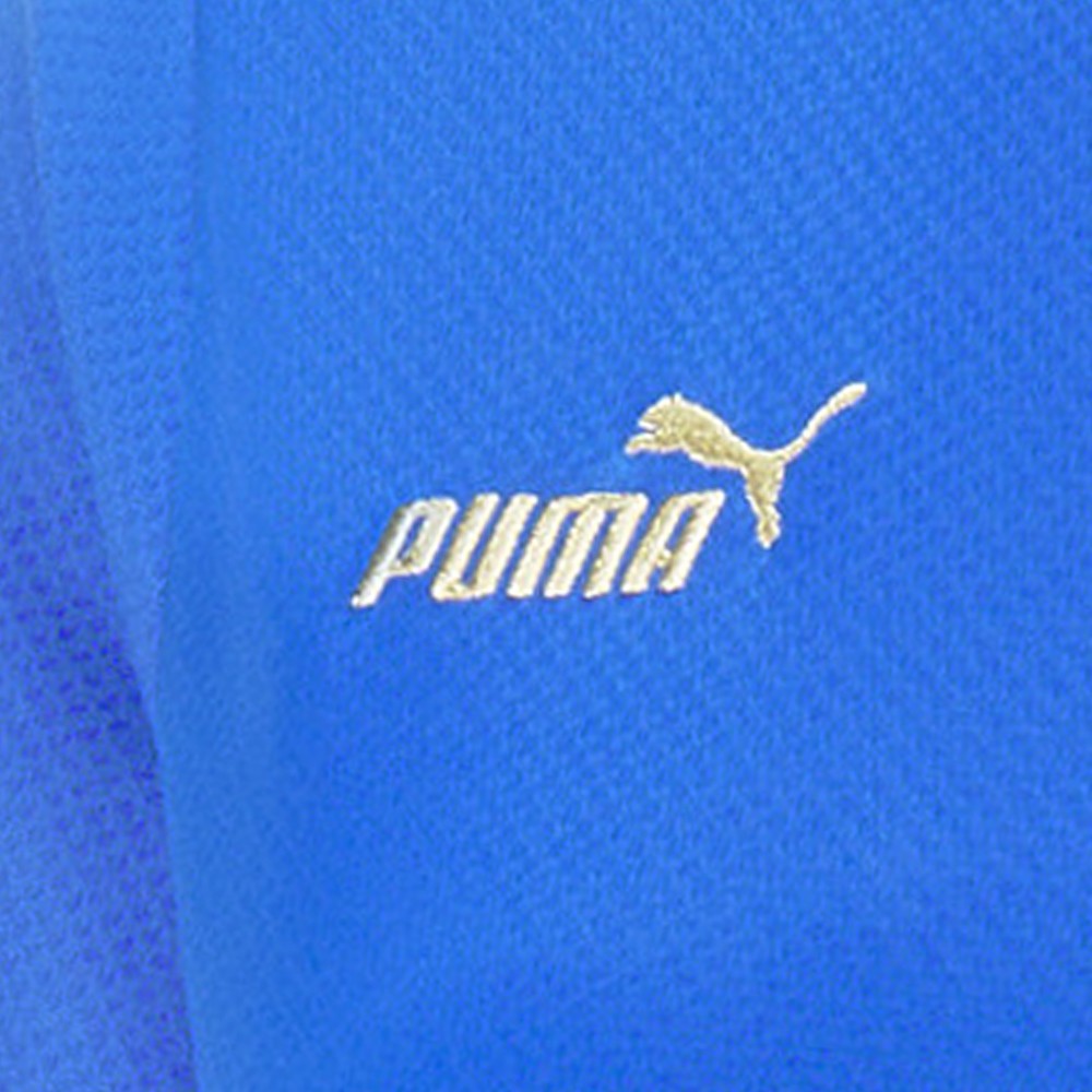 PUMA Figc Home Crew Neck Short Sleeve Soccer Jersey Womens Blue 76564401