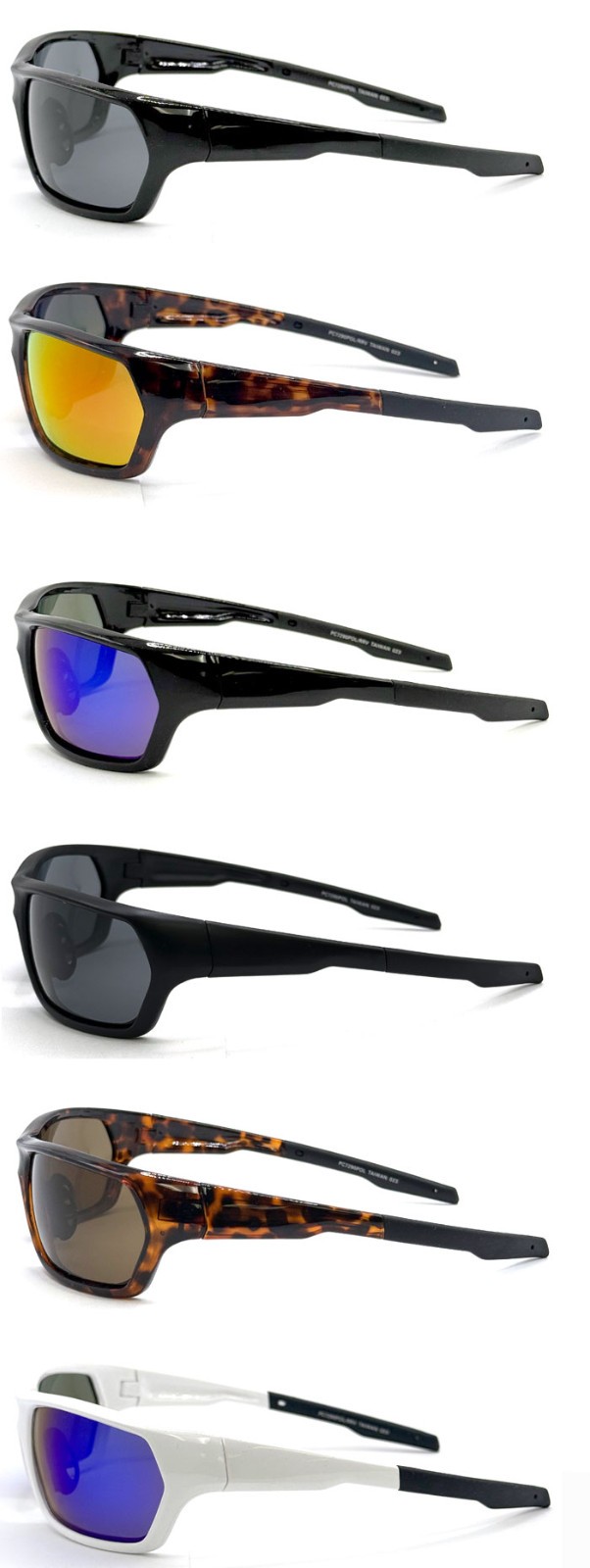 1 or 2 Pair(s) Polarized Mirror Lens Anti Relfective Blue Blocking Sunglasses
