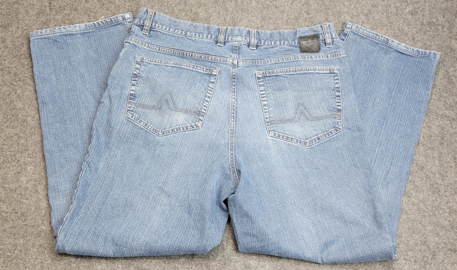 Alberto Jeans Mens 34×28 Streetwear Comfort Fit Straight Leg Americana