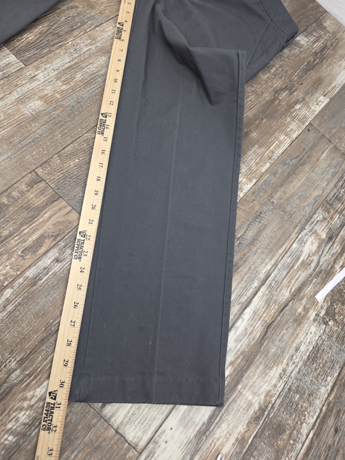 Red Kap Men’s Stain Resistant, Flat Front Work Pants, Charcoal 32×31