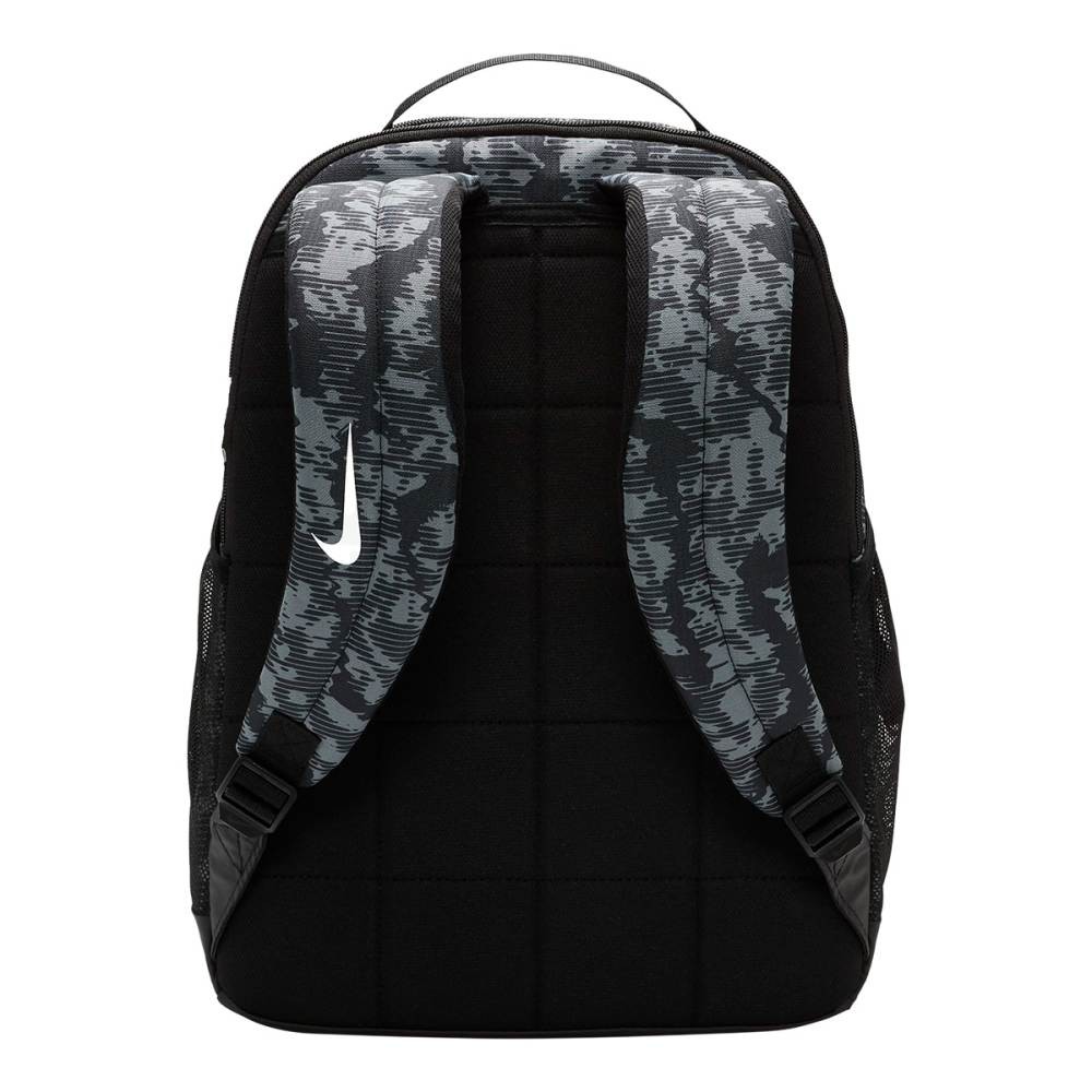 Nike BRASILIA Kids Backpack Bag Travel School NEW Black Gray HF6651 010