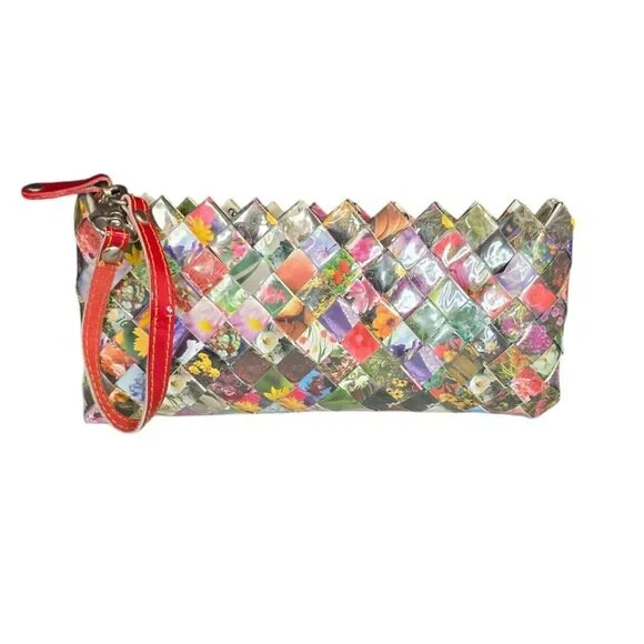 Nahui Ollin Women’s Statement Multi Color Clutch Bag