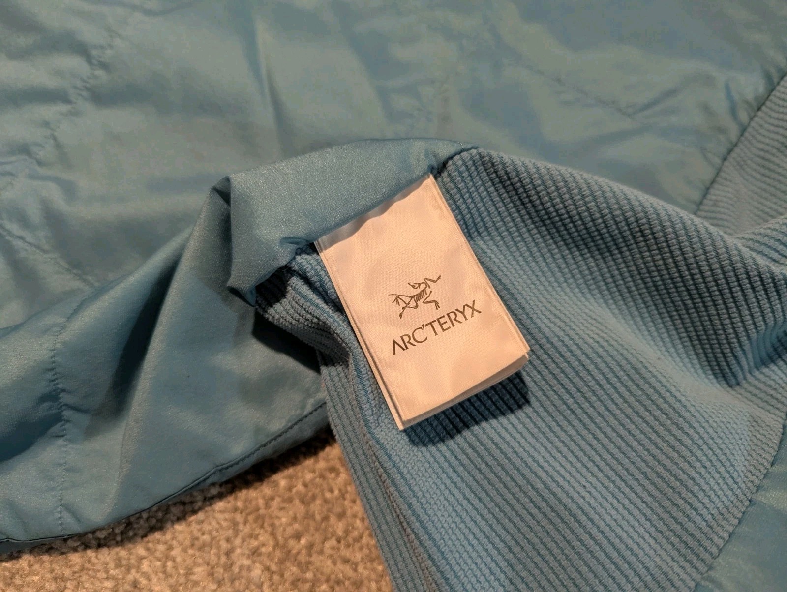 Arc’teryx Jacket Womens Medium Blue Atom SL Hoody Hooded Coat