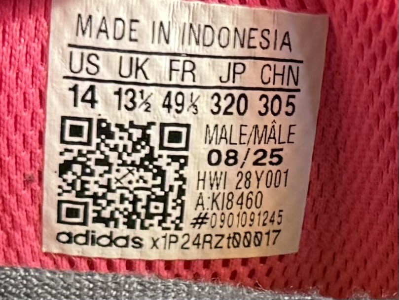 Adidas Dropset 4 Training Shoes Lucid Pink Black KI8460 Size 14 NEW