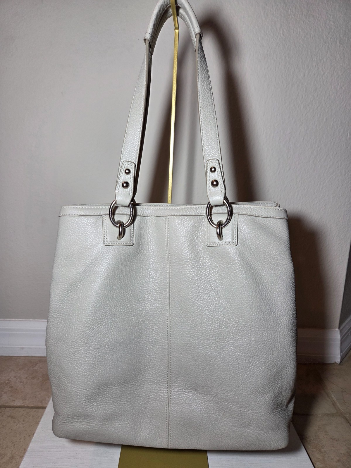 Vintage Coach Penelope Pebbled Leather Hobo Bag Shoulder Tote