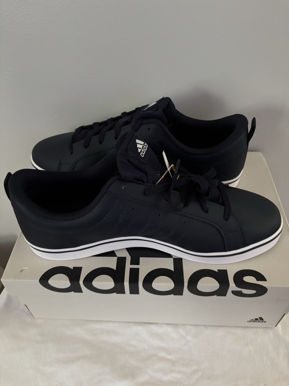 Adidas VS Pace 2.0 Shoes Men’s Size 12Legend Ink Cloud White HP6011