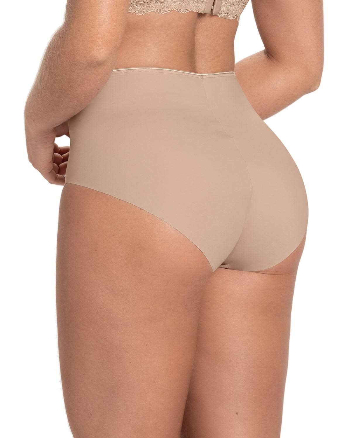Leonisa Women’s Seamless High Waisted Hipster for Women No Show Underwear New