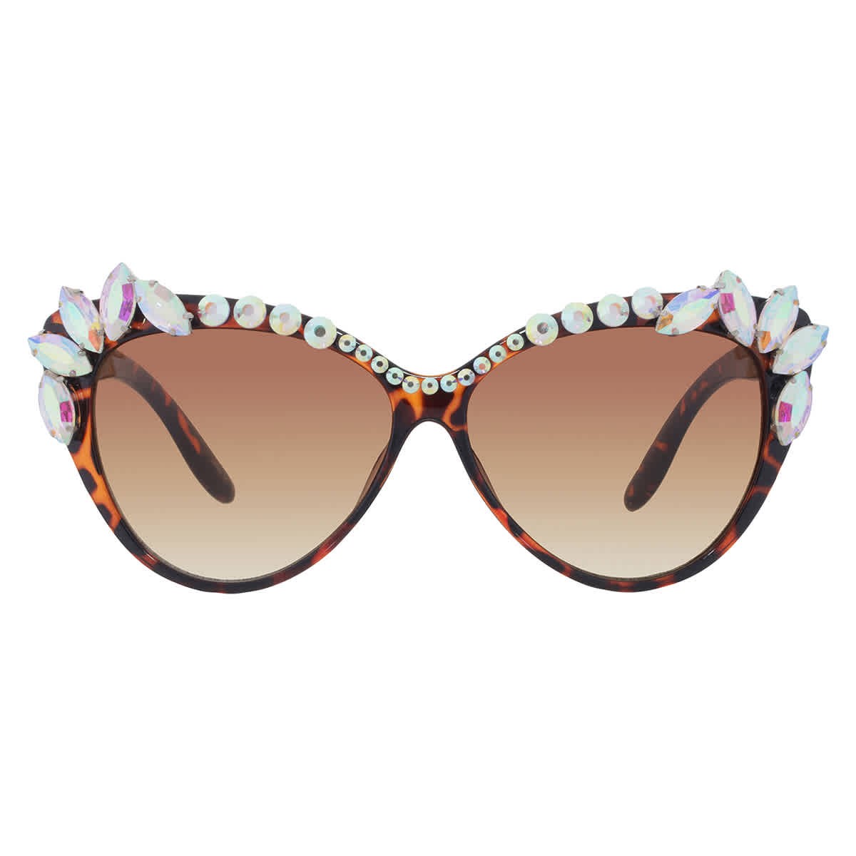 Betsey Johnson Brown Cat Eye Ladies Sunglasses BJ889127TORT TORBRN