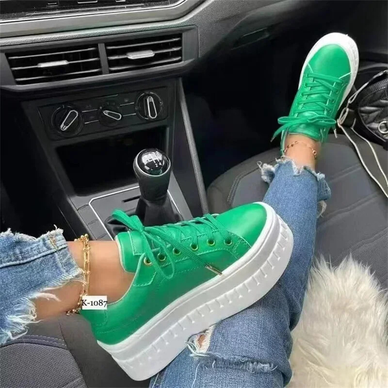 New Style Platform Shoes Woman Sneakers Fashion Ladies Trainers Baskets