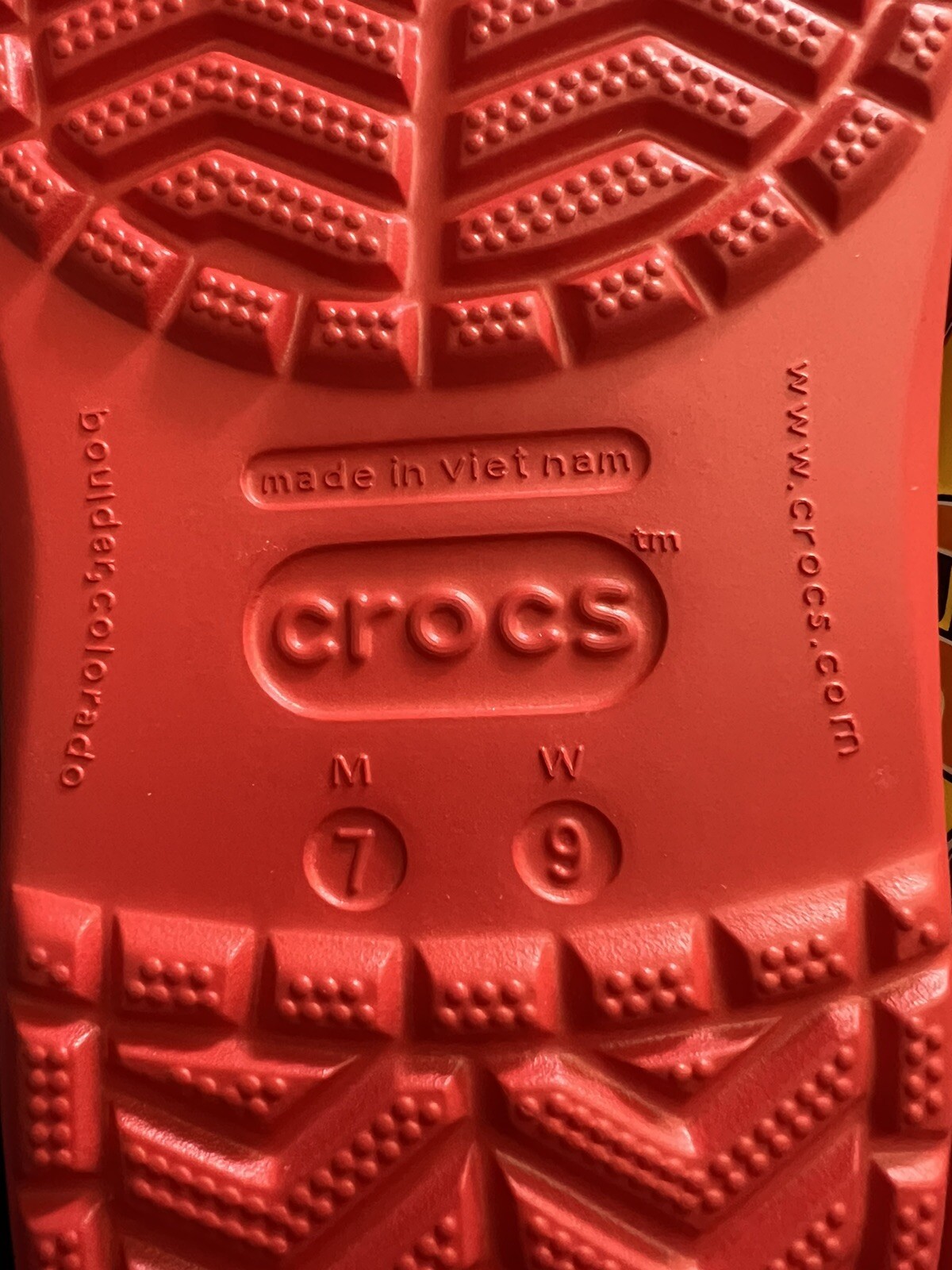 lightning mcqueen crocs W9/m7