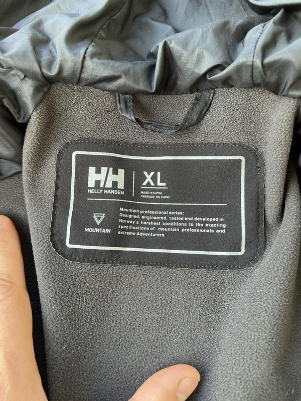 Men Helly Hansen Jacket Black 42 / XL / 50 #948E