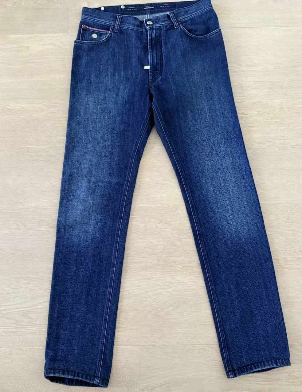 Stefano Ricci Men Dark Wash Jeans Size 34