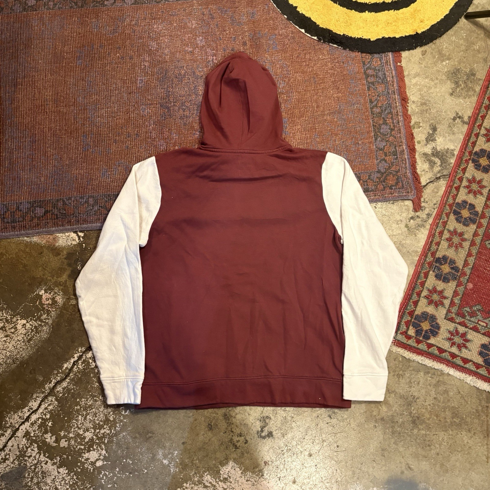 Texas A&M Aggies Hoodie Mens Large Maroon White NCAA College 23×26 Fanatics