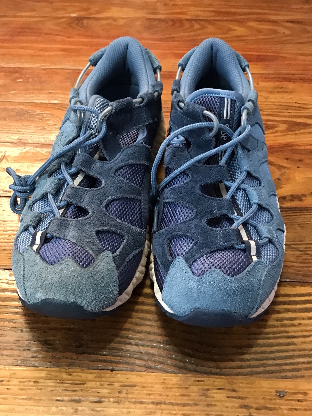 ASICS Gel-Mai Lace Up Men 8.5 Sneakers Shoes Casual Blue suede H812L EUC