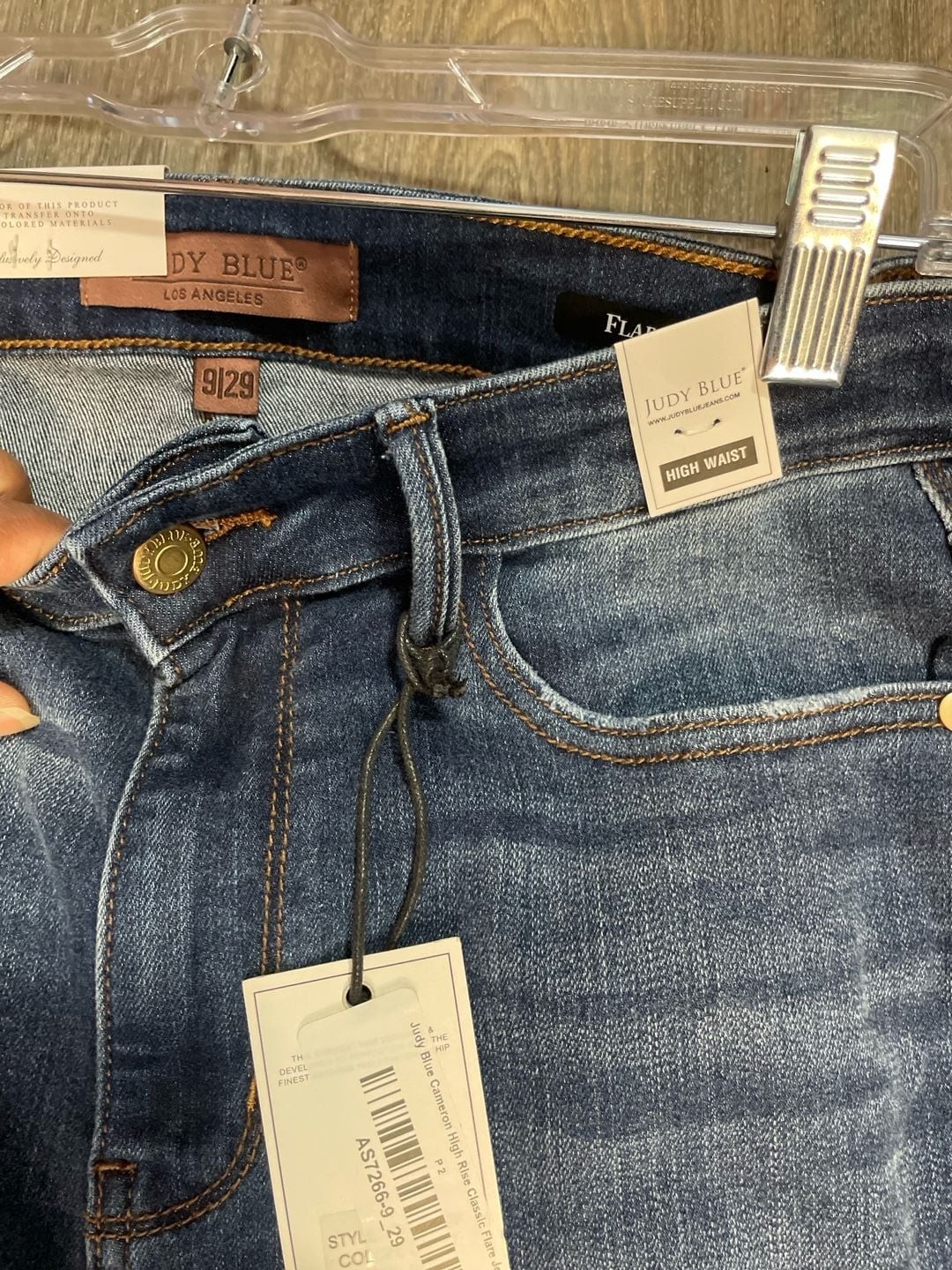 Judy Blue Cameron High Rise Classic Flare Jeans Size 9/29