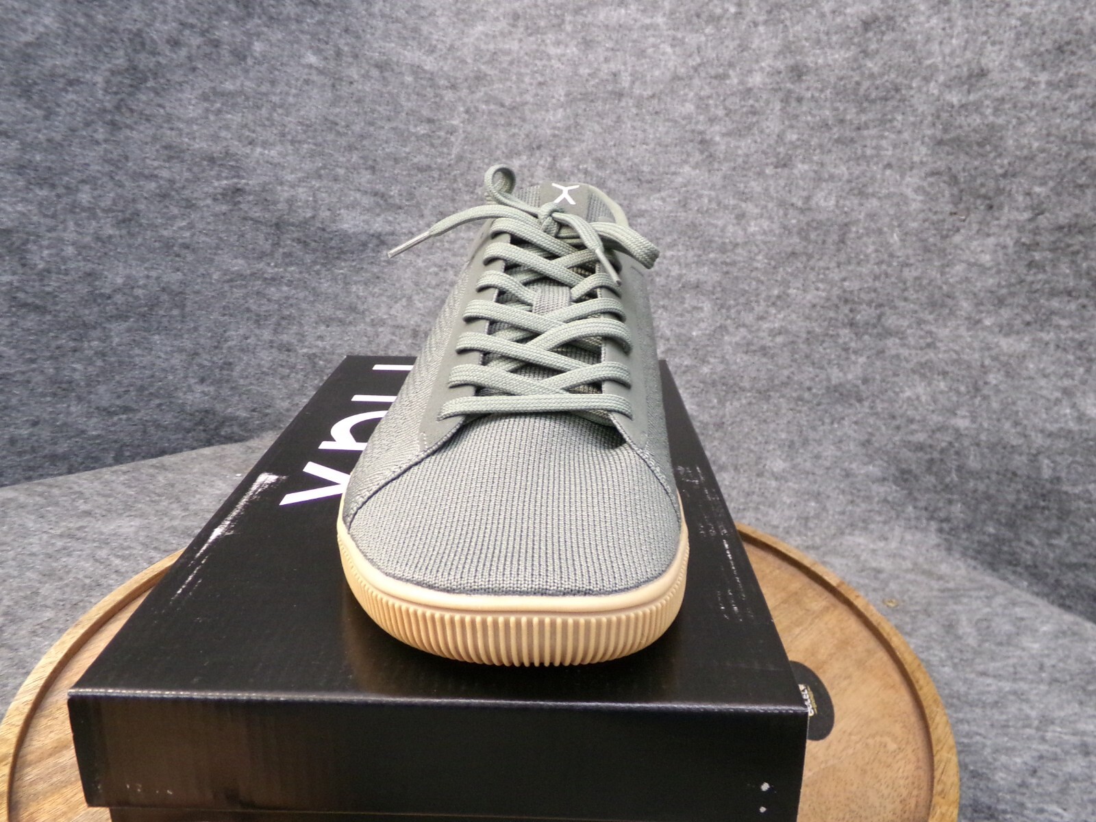 Flux Adapt Trainer Olive Gum Barefoot Athletic Knit Shoes Sneakers Mens Size 12
