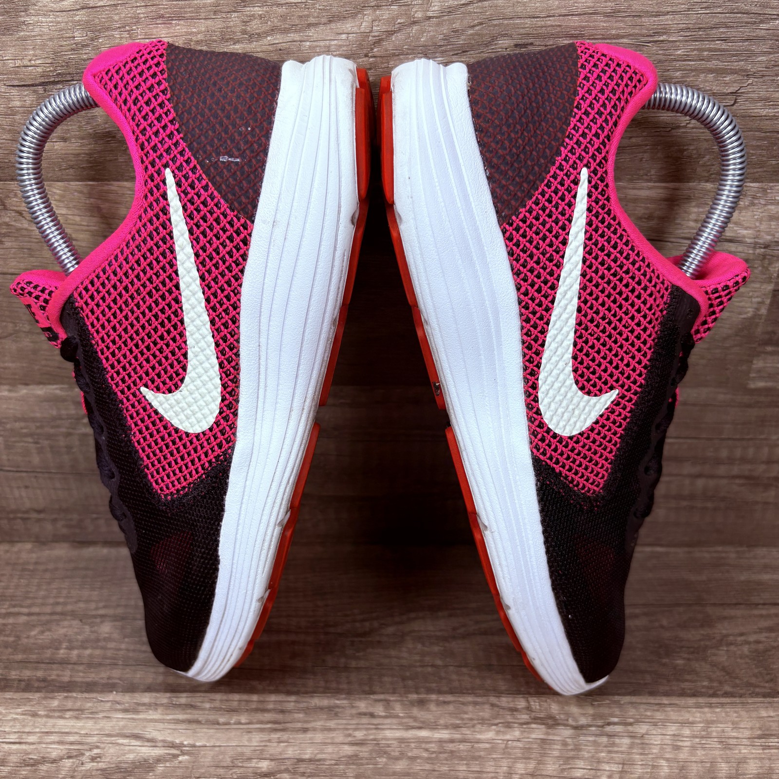 Nike Revolution 3 Black Pink Womens US Size 8 EUR 39 819303-600 Running Shoes